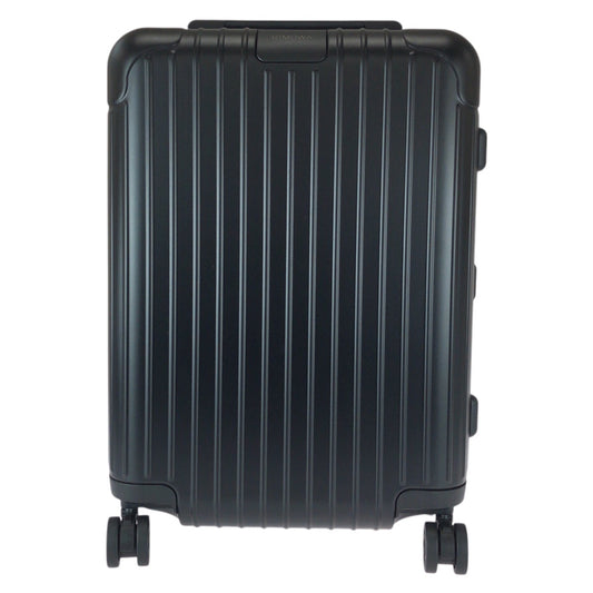22578
RIMOWA リモワ エッセンシャル キャビン S ブラック 黒 シルバー金具 / ポリカーボネート 83252634 スーツケース キャリーケース メンズ SA100