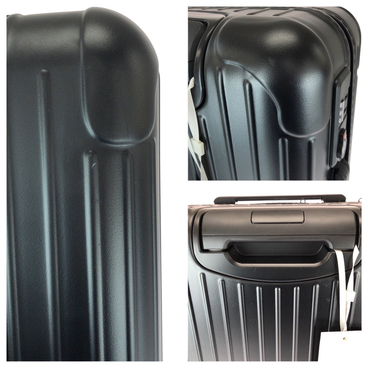 22578
RIMOWA リモワ エッセンシャル キャビン S ブラック 黒 シルバー金具 / ポリカーボネート 83252634 スーツケース キャリーケース メンズ SA100