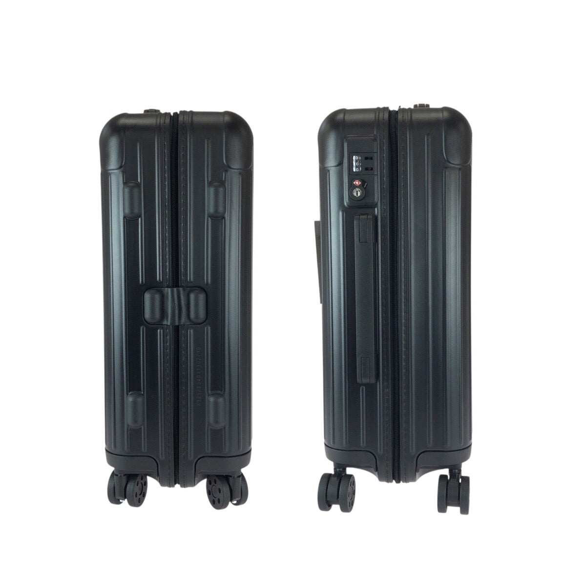 22578
RIMOWA リモワ エッセンシャル キャビン S ブラック 黒 シルバー金具 / ポリカーボネート 83252634 スーツケース キャリーケース メンズ SA100