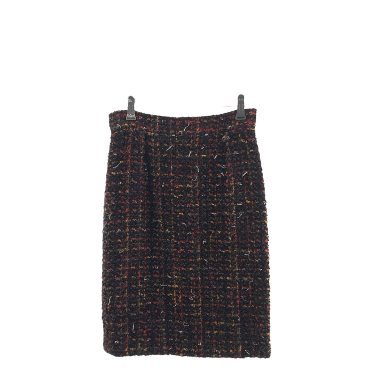 22581
CHANEL シャネル ココマーク サイズ36 マルチカラー シルク / ウール P39774V28224 スカート ツイードスカート タイトスカート レディース ABP40