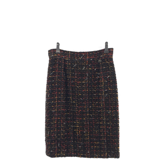 22581
CHANEL シャネル ココマーク サイズ36 マルチカラー シルク / ウール P39774V28224 スカート ツイードスカート タイトスカート レディース ABP40