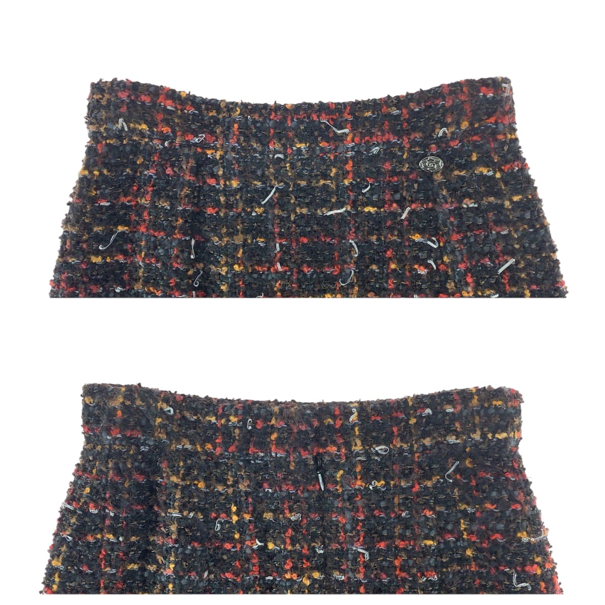 22581
CHANEL シャネル ココマーク サイズ36 マルチカラー シルク / ウール P39774V28224 スカート ツイードスカート タイトスカート レディース ABP40