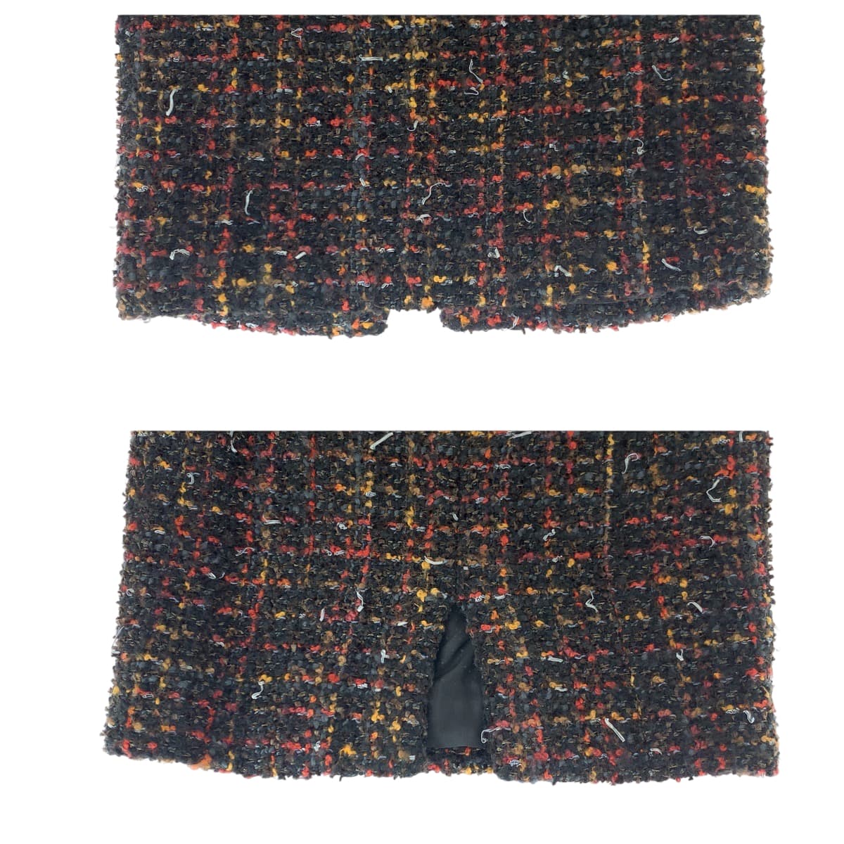 22581
CHANEL シャネル ココマーク サイズ36 マルチカラー シルク / ウール P39774V28224 スカート ツイードスカート タイトスカート レディース ABP40