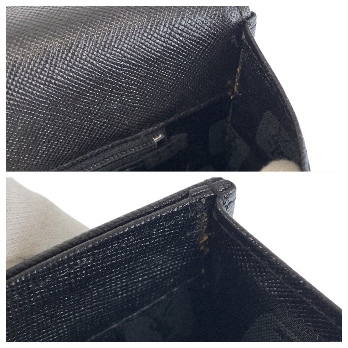 22594
YVES SAINT LAURENT イヴ サンローラン ヴィンテージ YSL ブラック 黒 ゴールド金具 レザー クラッチバッグ セカンドバッグ レディース ABP35