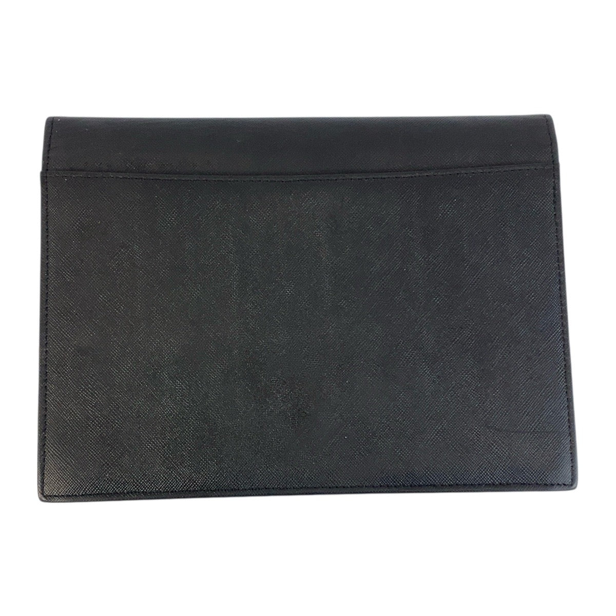 22594
YVES SAINT LAURENT イヴ サンローラン ヴィンテージ YSL ブラック 黒 ゴールド金具 レザー クラッチバッグ セカンドバッグ レディース ABP35