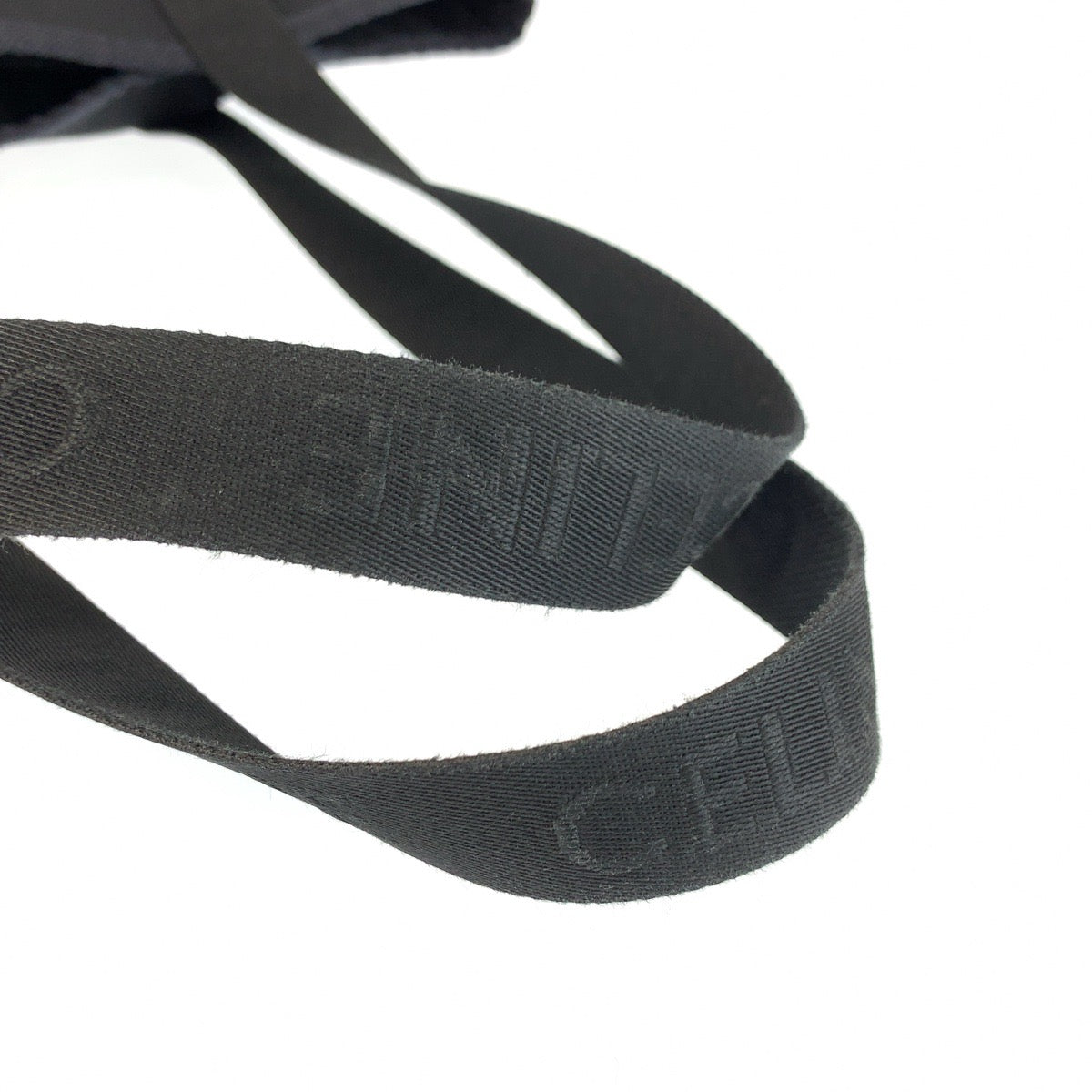 22597
CELINE セリーヌ バーティカル カバ ブラック 黒 キャンバス F-ME-3212 トートバッグ ショルダーバッグ メンズ ABP70