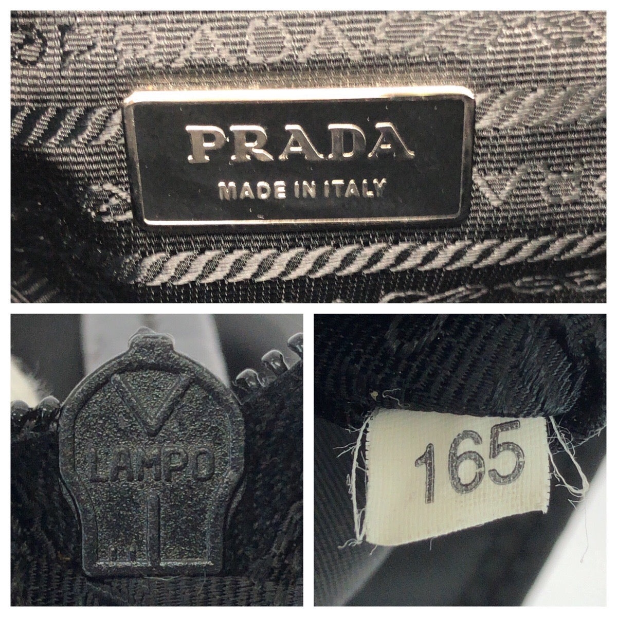 22616
PRADA プラダ テスート ブラック 黒 シルバー金具 ナイロン / パテントレザー ハンドバッグ 男女兼用 レディース ABP35