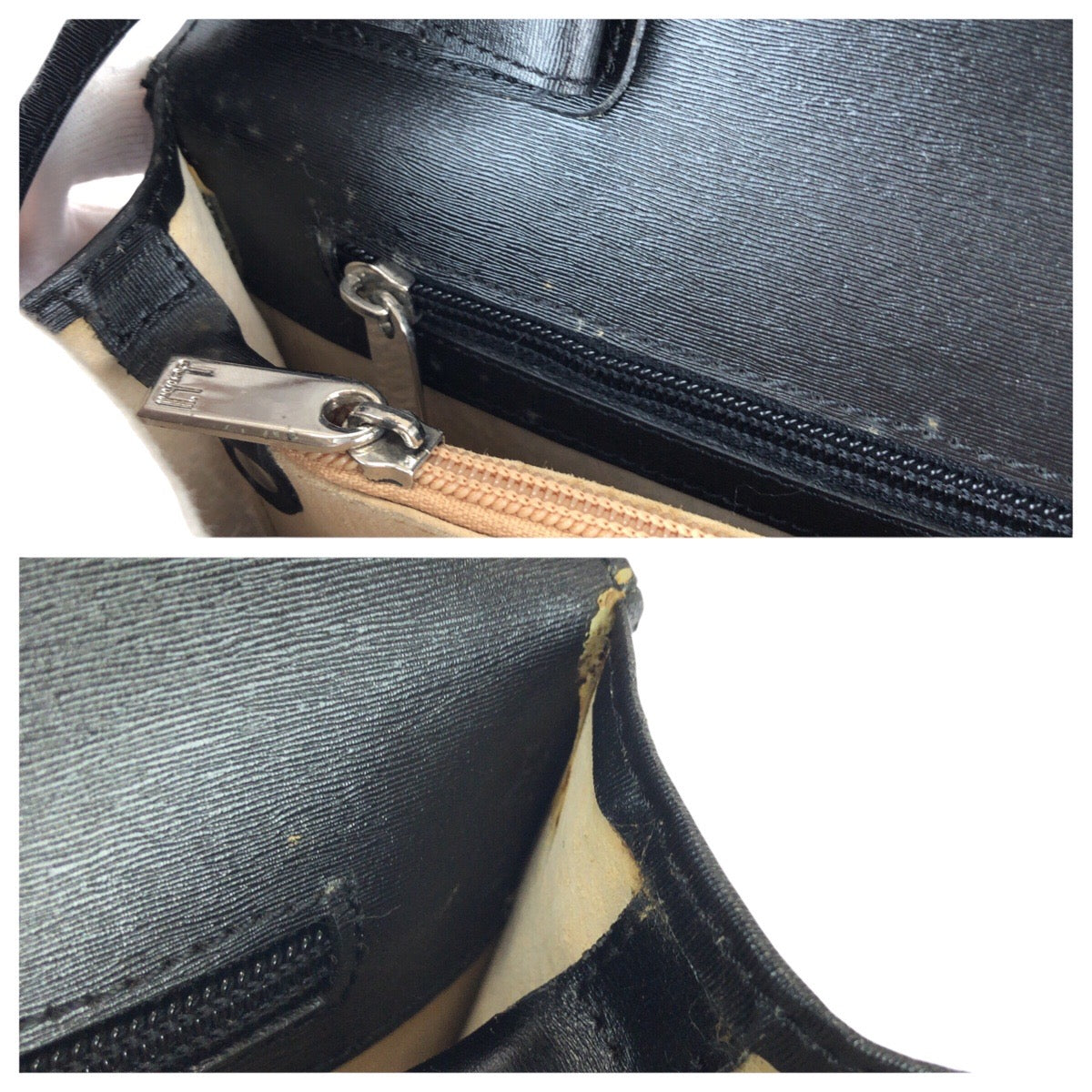 22617
Dunhill ダンヒル ブラック 黒 シルバー金具 レザー クラッチバッグ セカンドバッグ メンズ ABP15