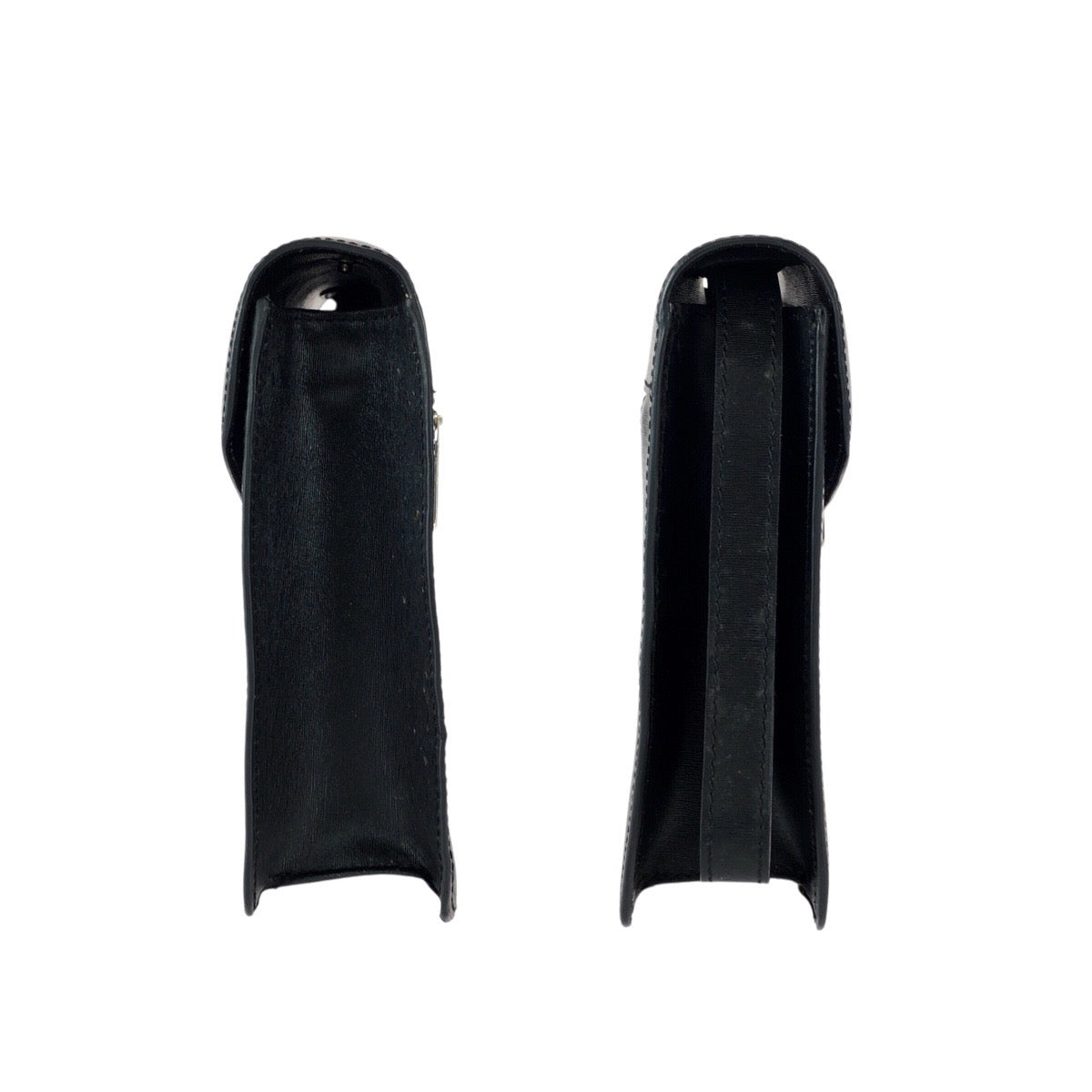 22617
Dunhill ダンヒル ブラック 黒 シルバー金具 レザー クラッチバッグ セカンドバッグ メンズ ABP15