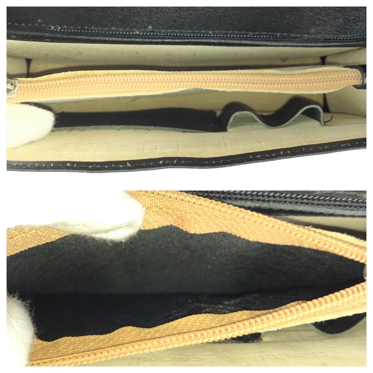 22617
Dunhill ダンヒル ブラック 黒 シルバー金具 レザー クラッチバッグ セカンドバッグ メンズ ABP15