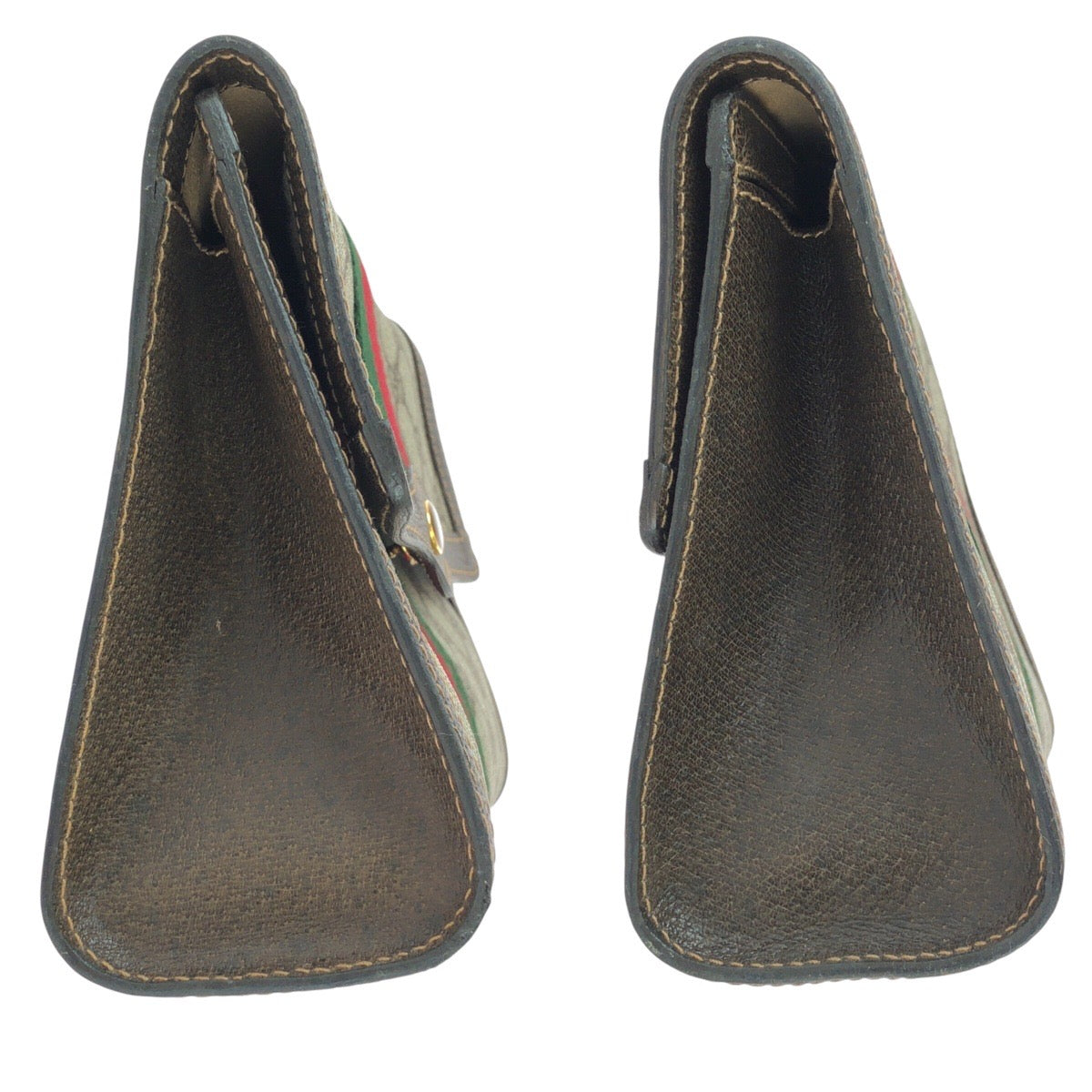 22619
GUCCI グッチ ヴィンテージ シェリーライン オールドグッチ ベージュ ブラウン GGスプリームキャンバス / レザー 41 014 3087 25 クラッチバッグ セカンドバッグ レディース ABP21