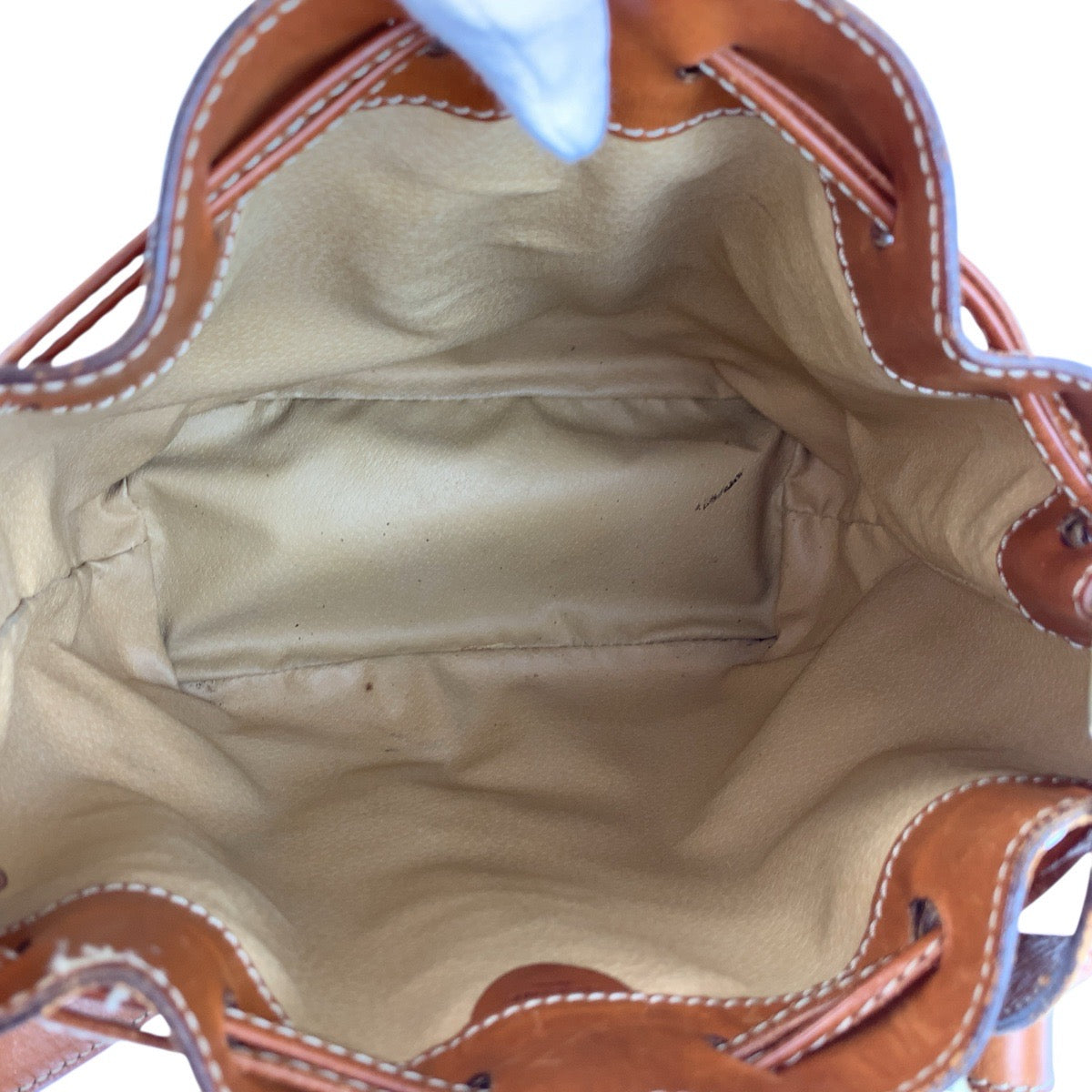 22623
CELINE セリーヌ マカダム ブラウン ゴールド金具 PVC / レザー M09 ショルダーバッグ レディース AB21