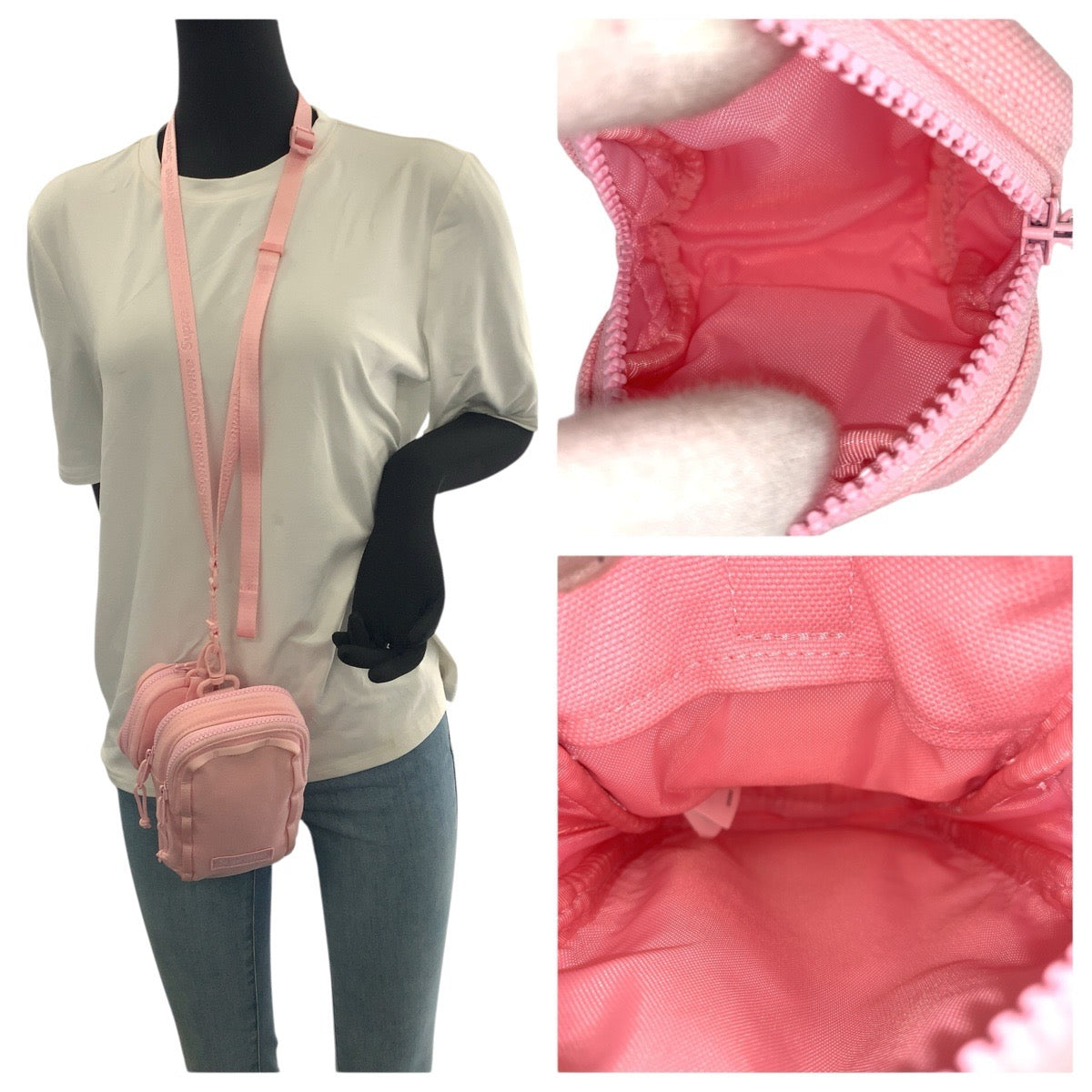 22627
Supreme シュプリーム ピンク キャンバス B9SS25 ショルダーバッグ ポシェット ポーチ レディース A8