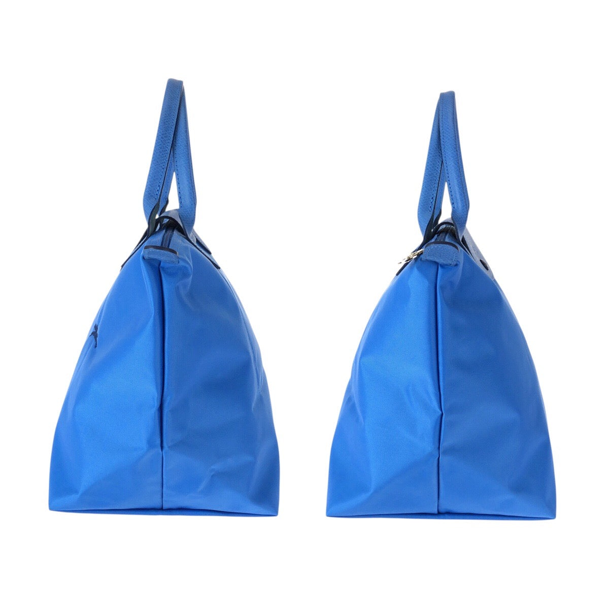 22632
Longchamp Le Pliage M Blue Silver Hardware Nylon L1623619P50 Tote Bag Unisex Women's ABP10