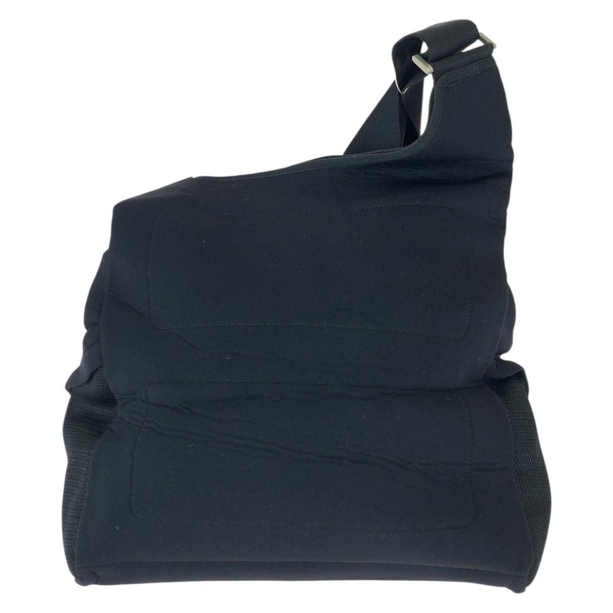 22638
PRADA プラダ プラダスポーツ ブラック 黒 シルバー金具 / ネオプレン ショルダーバッグ メッセンジャーバッグ メンズ AB15