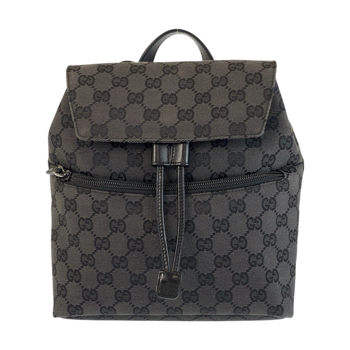 22645
GUCCI グッチ ブラック 黒 GGキャンバス 003 0242 バックパック デイパック レディース ABP35