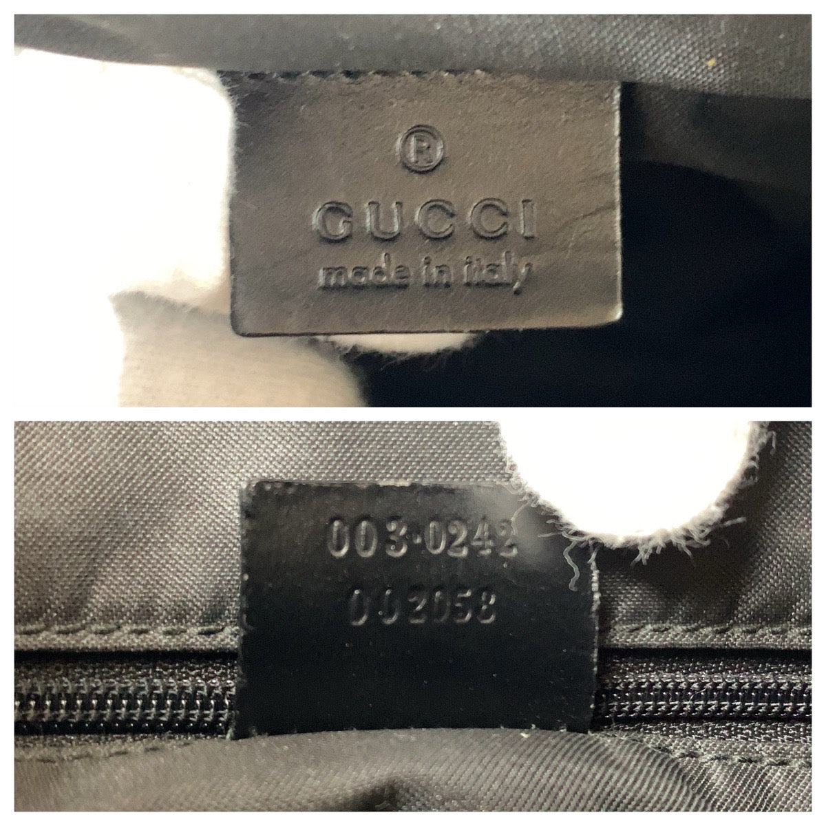 22645
GUCCI グッチ ブラック 黒 GGキャンバス 003 0242 バックパック デイパック レディース ABP35