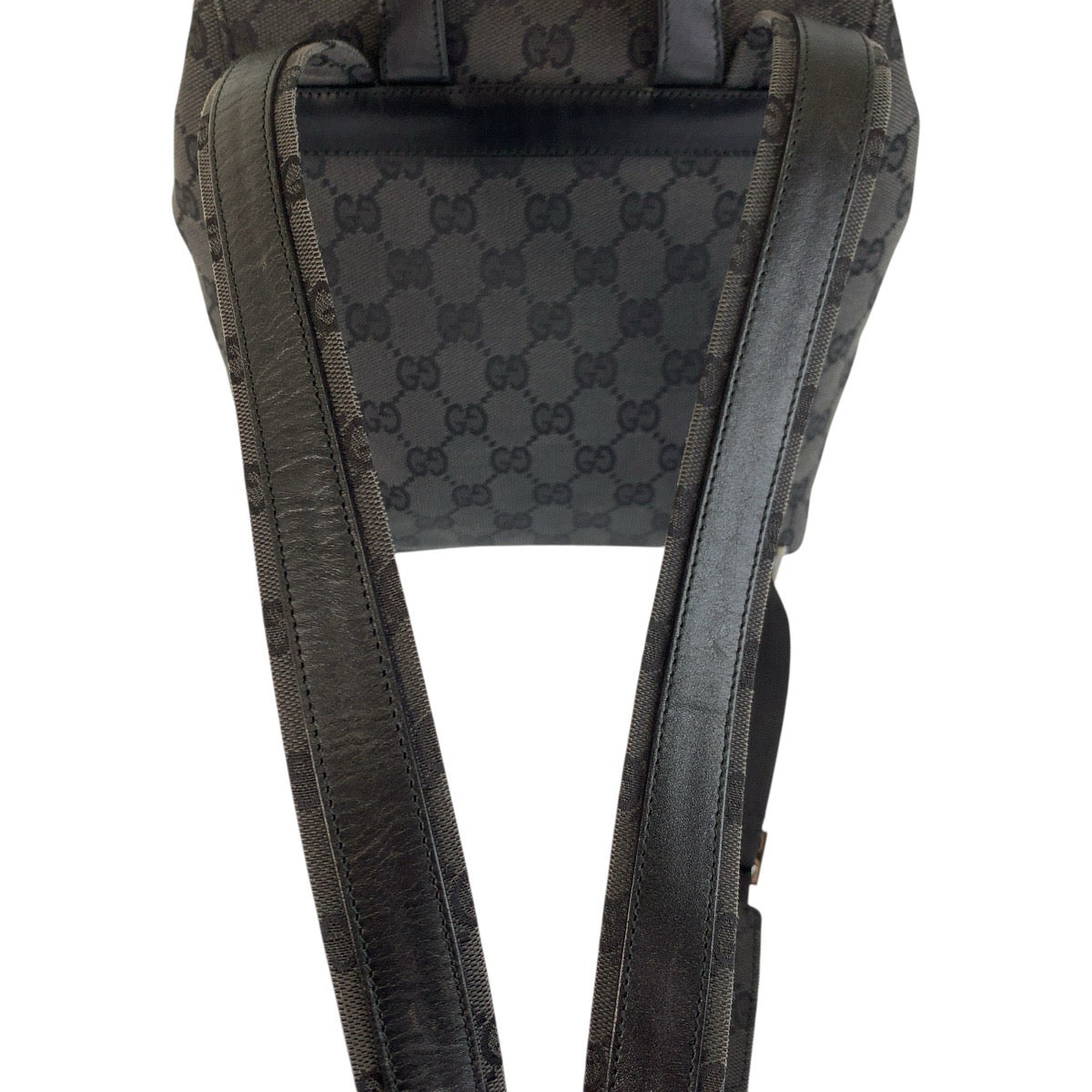 22645
GUCCI グッチ ブラック 黒 GGキャンバス 003 0242 バックパック デイパック レディース ABP35