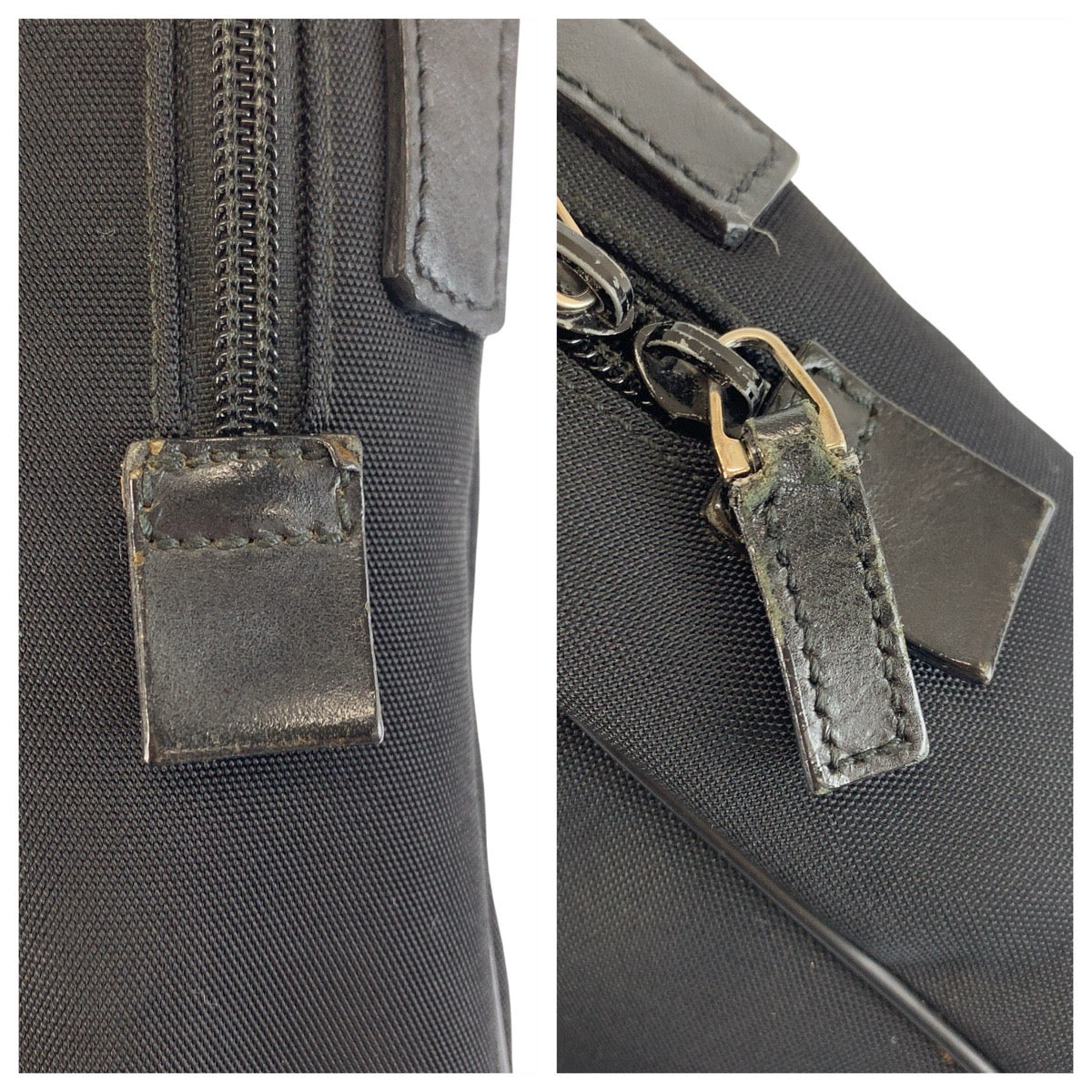 22646
GUCCI グッチ ブラック 黒 シルバー金具 ナイロン 0181612 ショルダーバッグ ポシェット 男女兼用 メンズ AB28