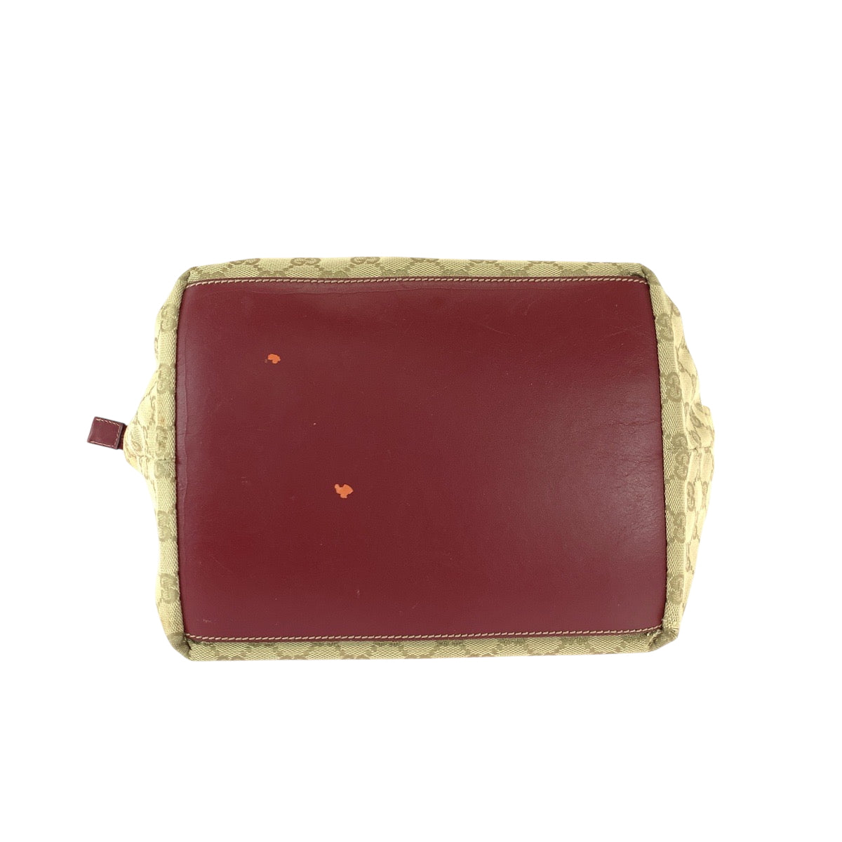 22658
GUCCI グッチ シェリーライン ブラウン ベージュ レッド GGキャンバス / レザー 131230 ショルダーバッグ トートバッグ レディース AB28