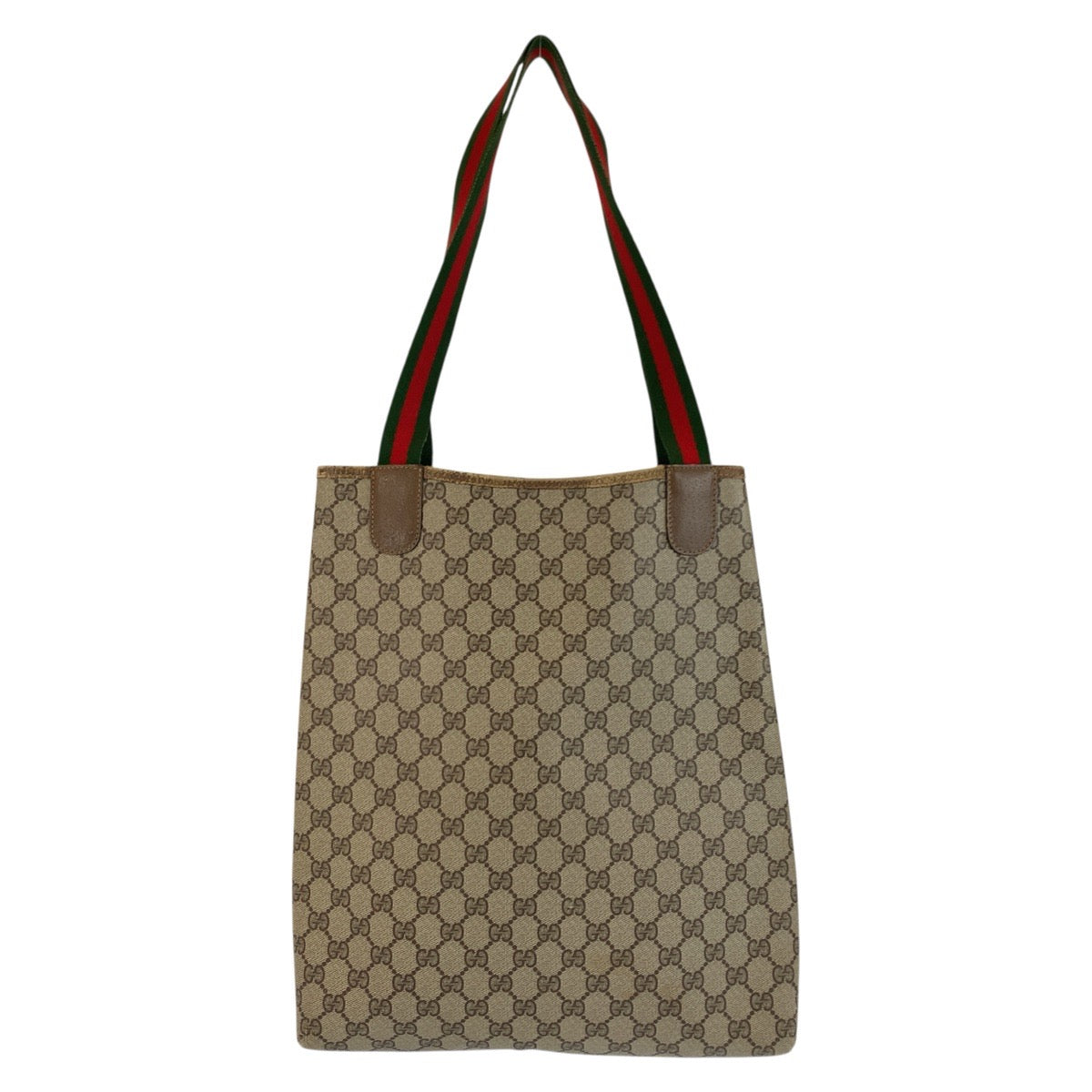 22660
GUCCI グッチ ヴィンテージ シェリーライン ベージュ ブラウン GGスプリームキャンバス 39 02 003 トートバッグ ショルダーバッグ レディース AB24