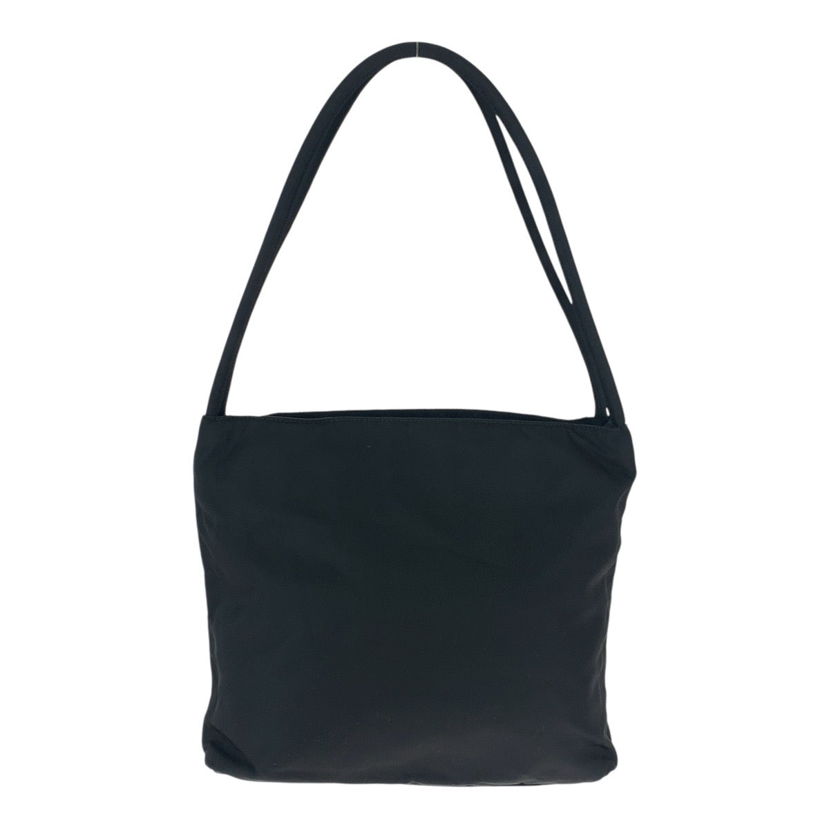 22667
PRADA Prada Tessuto Triangle Logo Plate Black Silver Hardware Nylon Shoulder Bag Tote Bag Women's ABP35