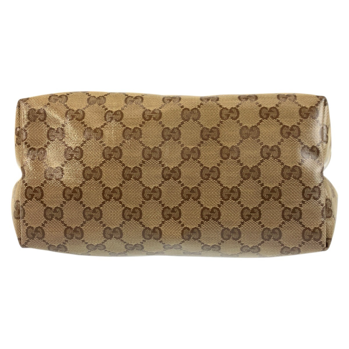 22672
GUCCI GG Crystal Beige Gold Hardware PVC / Leather 189896 Tote Bag Shoulder Bag Ladies AB28