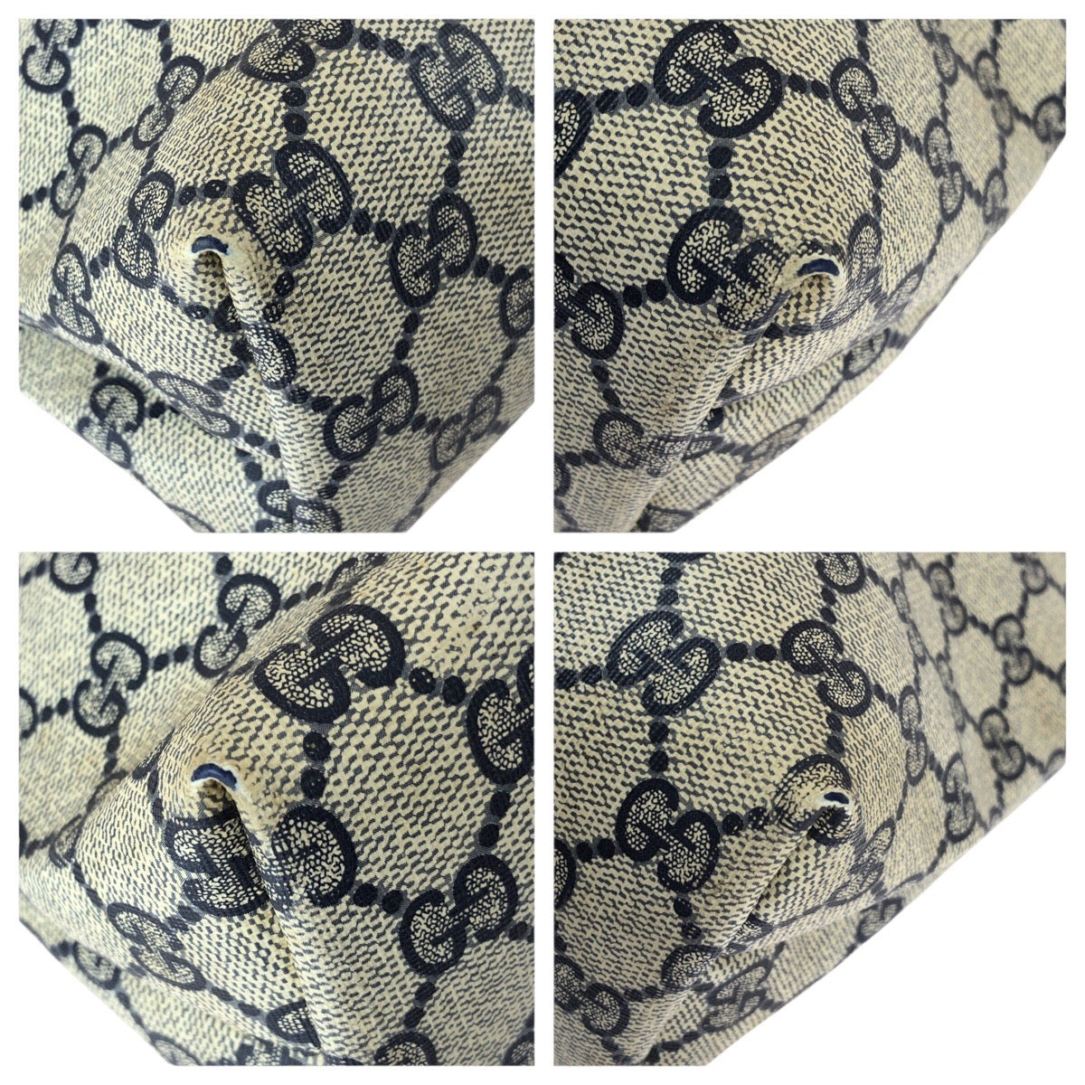 22673
GUCCI グッチ ヴィンテージ オールドグッチ シェリーライン ネイビー レッド GGスプリームキャンバス / レザー 40.02.003 トートバッグ 男女兼用 メンズ ABP28