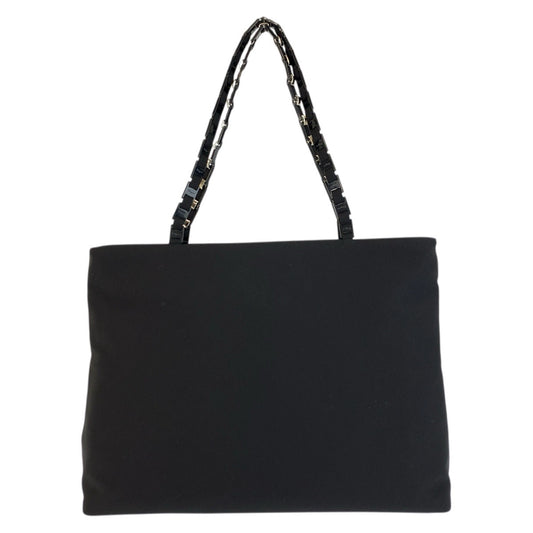 22675
Salvatore Ferragamo サルヴァトーレフェラガモ ヴァラ ブラック 黒 シルバー金具 ナイロン AU-21 9327 トートバッグ ショルダーバッグ レディース A21