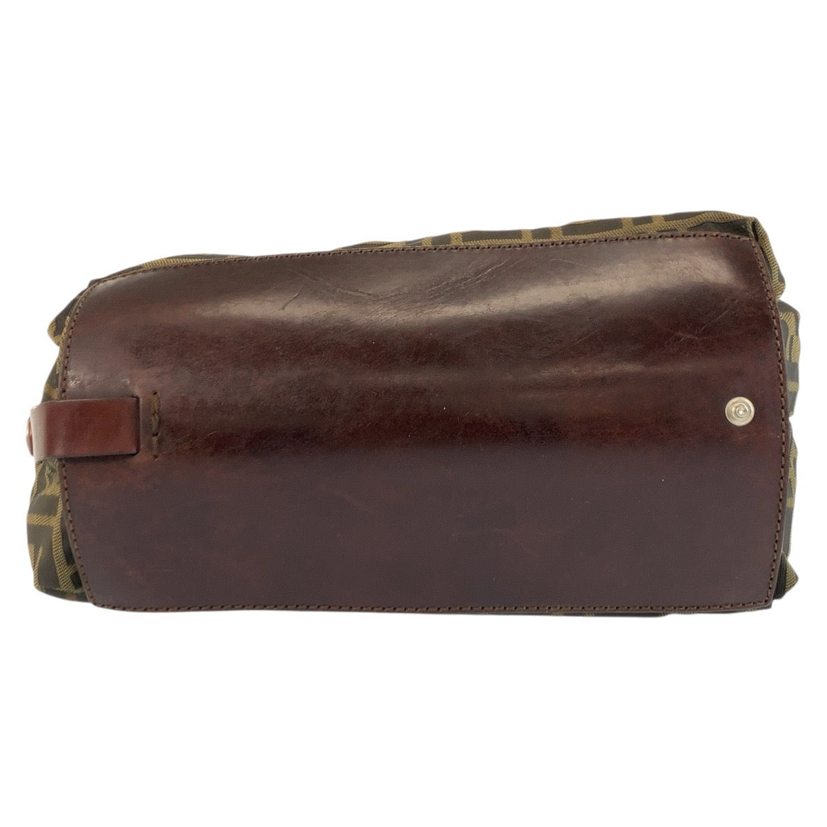 22679
FENDI フェンディ ズッカ ブラウン シルバー金具 ナイロン / レザー 71-15823-2-002 トートバッグ エコバッグ レディース AB21