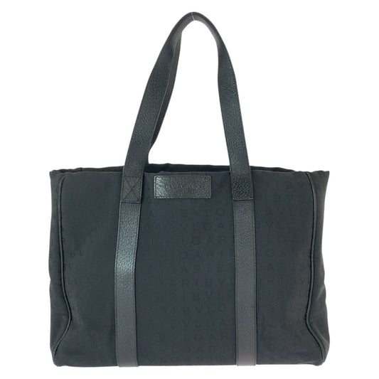 22685
BVLGARI ブルガリ ロゴマニア ブラック 黒 キャンバス / レザー ハンドバッグ ショルダーバッグ レディース ABP21