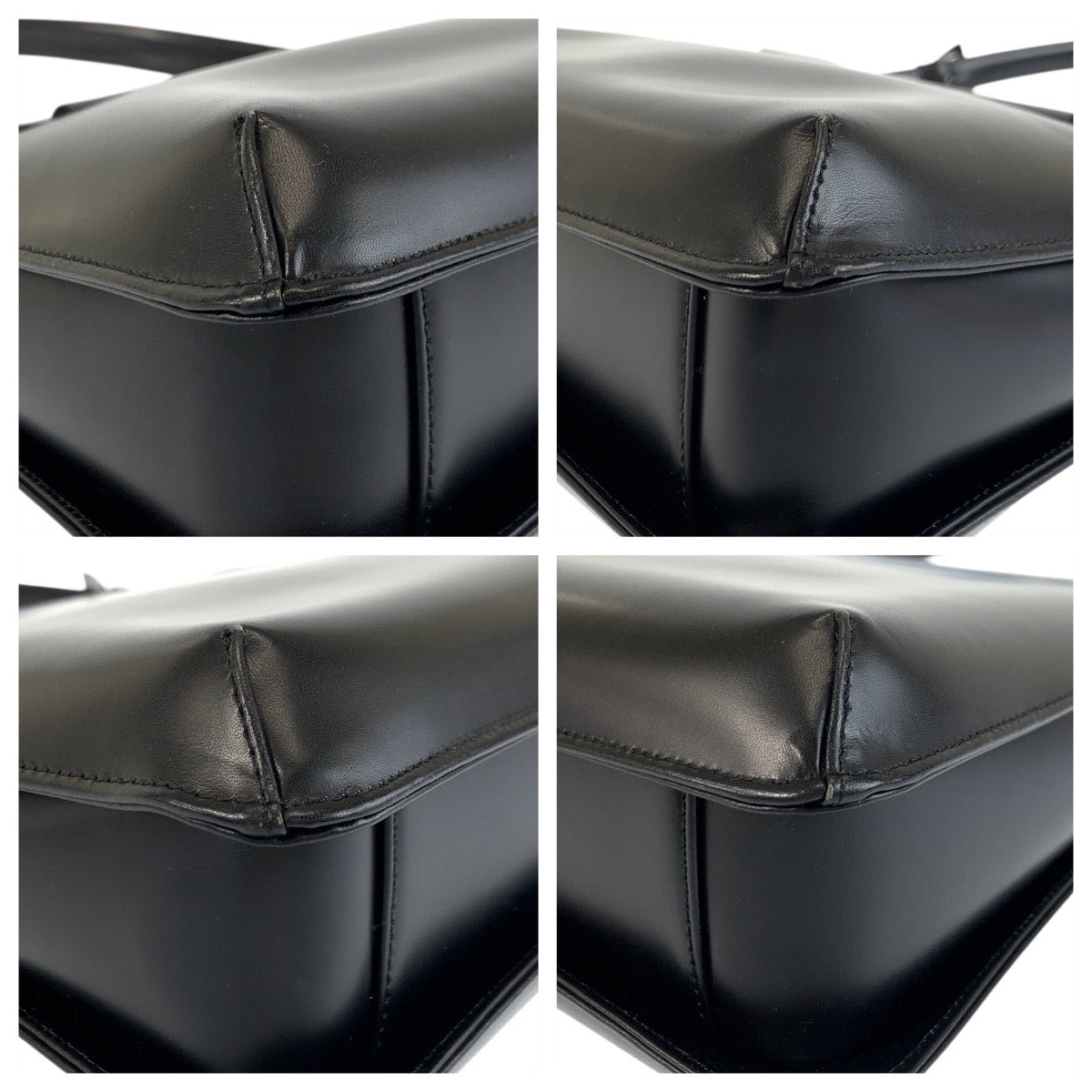 22687
Givenchy ジバンシー ブラック 黒 レザー ショルダーバッグ レディース A28