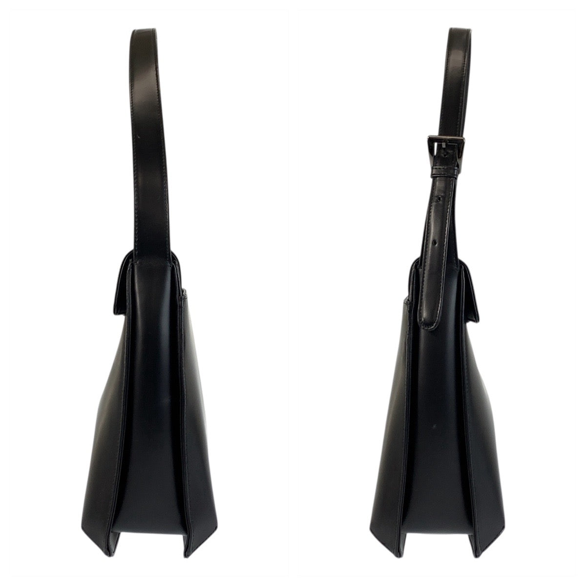 22687
Givenchy ジバンシー ブラック 黒 レザー ショルダーバッグ レディース A28