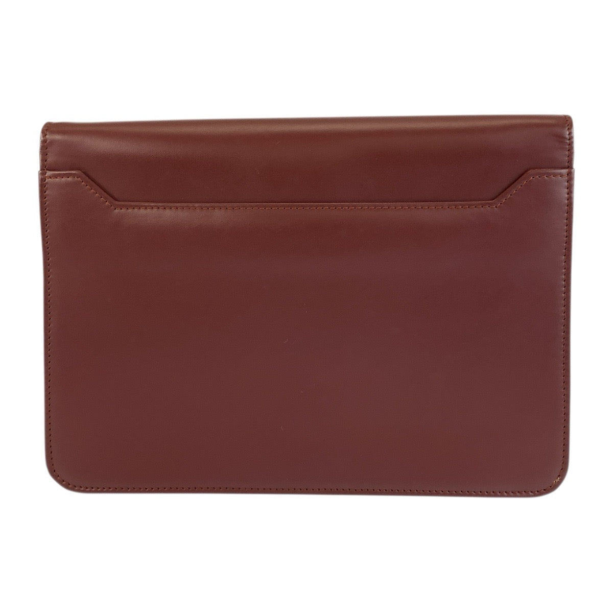 22688
CARTIER カルティエ ヴィンテージ マストライン ボルドー ゴールド金具 レザー クラッチバッグ セカンドバッグ メンズ AB15