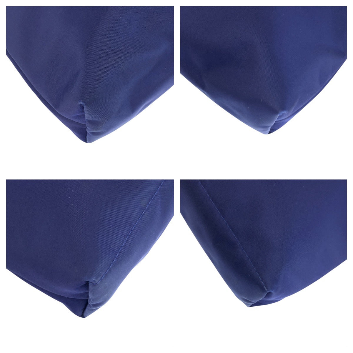 22700
Longchamp ロンシャン ネイビー シルバー金具 ナイロン / レザー ショルダーバッグ ポシェット レディース A15