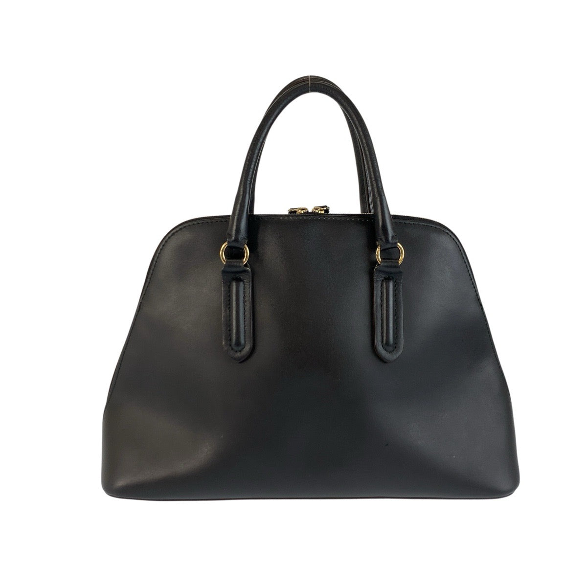 22715
Furla フルラ ブラック 黒 シルバー金具 レザー 250027 ハンドバッグ レディース ABP14