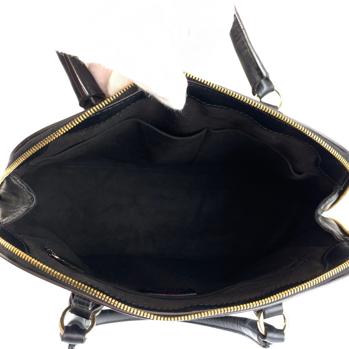 22715
Furla フルラ ブラック 黒 シルバー金具 レザー 250027 ハンドバッグ レディース ABP14