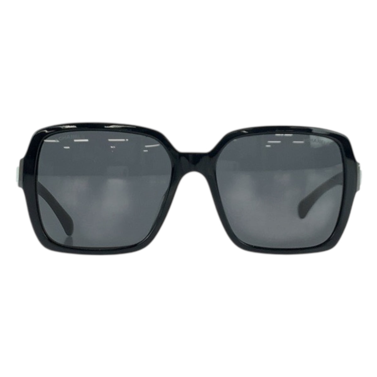 22727
CHANEL シャネル ロゴ ブラック 黒 プラスチック 5408-A c.1026/S4 56□17 140 3N サングラス スクエア レディース A45