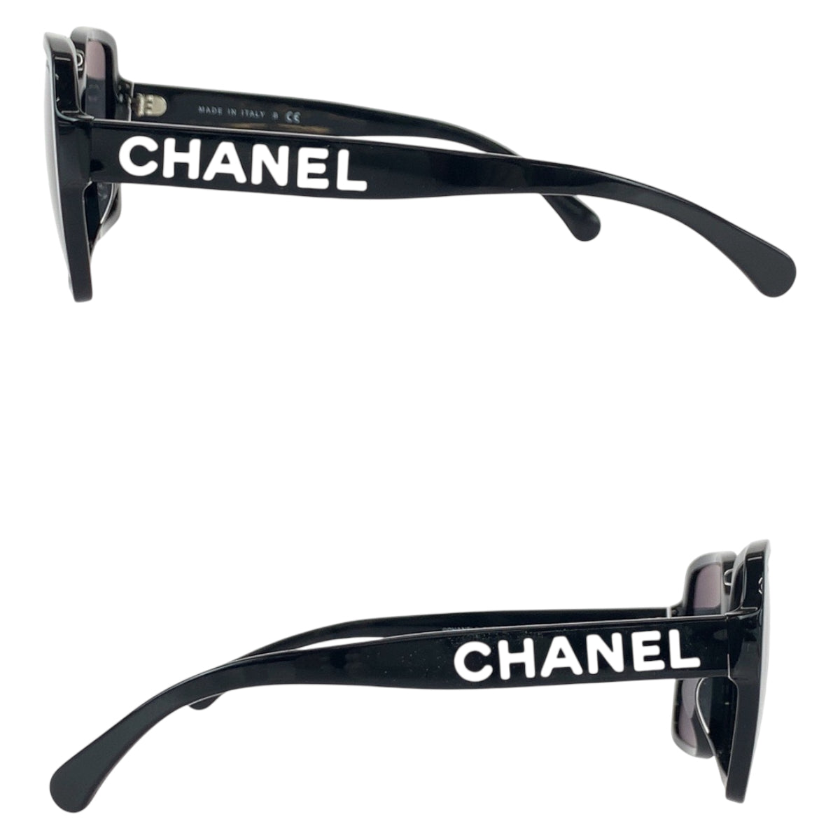 22727
CHANEL シャネル ロゴ ブラック 黒 プラスチック 5408-A c.1026/S4 56□17 140 3N サングラス スクエア レディース A45