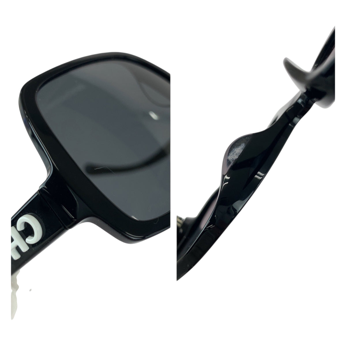 22727
CHANEL シャネル ロゴ ブラック 黒 プラスチック 5408-A c.1026/S4 56□17 140 3N サングラス スクエア レディース A45