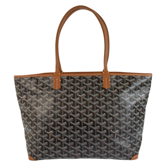 22734
GOYARD ゴヤール アルトワPM ブラック 黒 ブラウン PVC トートバッグ ショルダーバッグ レディース ABP190