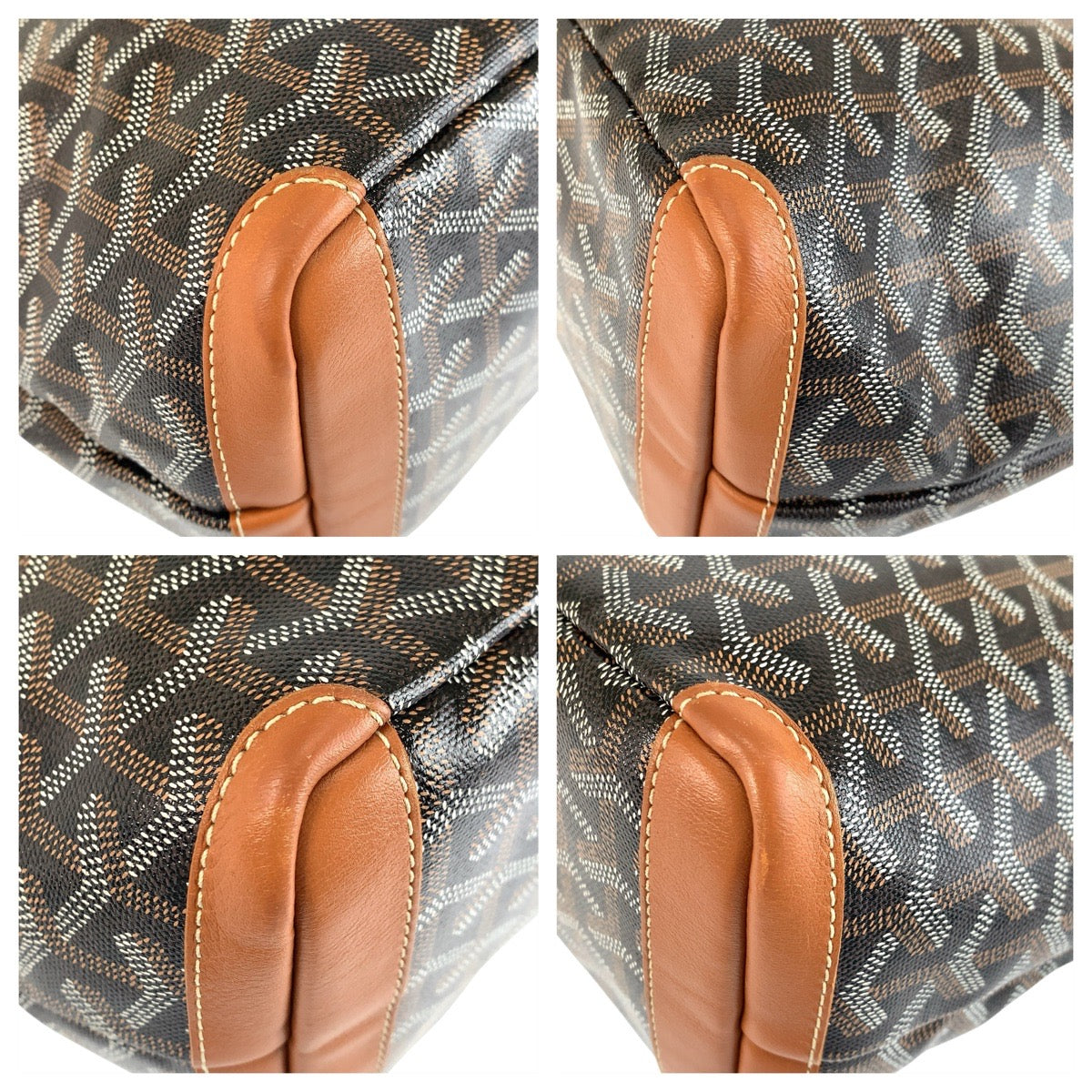 22734
GOYARD ゴヤール アルトワPM ブラック 黒 ブラウン PVC トートバッグ ショルダーバッグ レディース ABP190