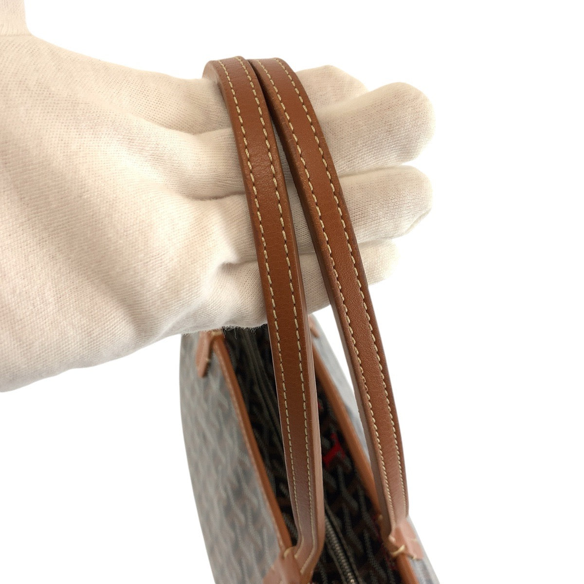 22734
GOYARD ゴヤール アルトワPM ブラック 黒 ブラウン PVC トートバッグ ショルダーバッグ レディース ABP190