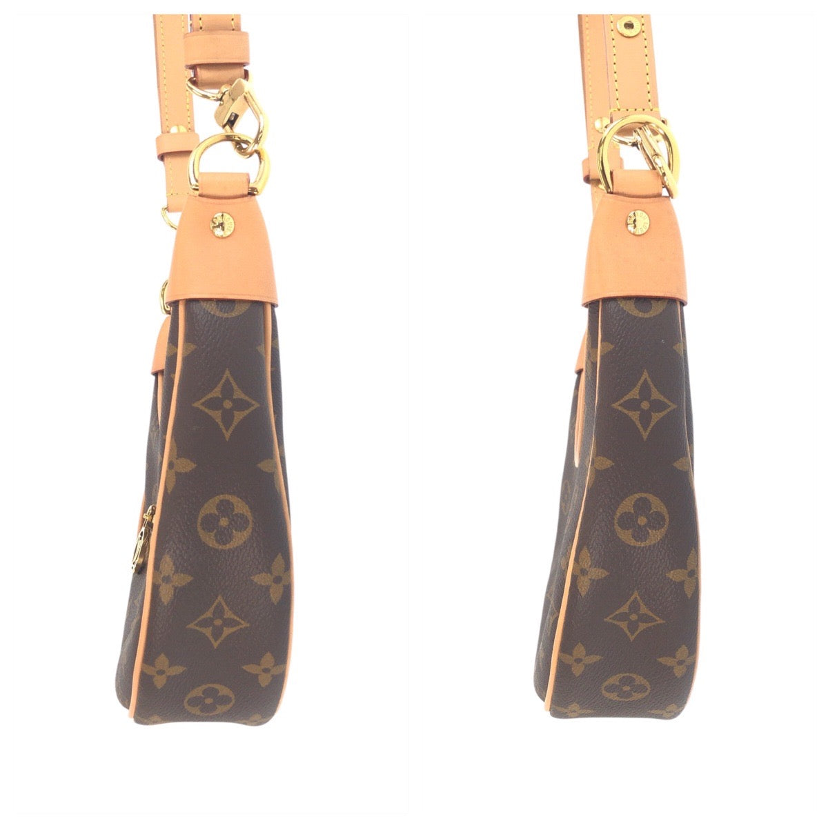 22739
LOUIS VUITTON ルイヴィトン モノグラム ループ ブラウン ゴールド金具 PVC / レザー M81098 ショルダーバッグ ハンドバッグ 2WAY レディース A280
