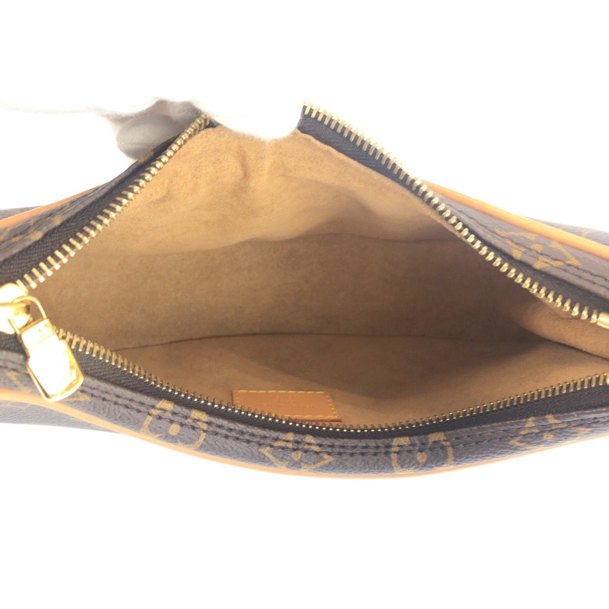 22739
LOUIS VUITTON ルイヴィトン モノグラム ループ ブラウン ゴールド金具 PVC / レザー M81098 ショルダーバッグ ハンドバッグ 2WAY レディース A280