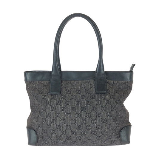 22746
GUCCI グッチ ブラック 黒 GGキャンバス / レザー 002 1119 ショルダーバッグ トートバッグ レディース AB21