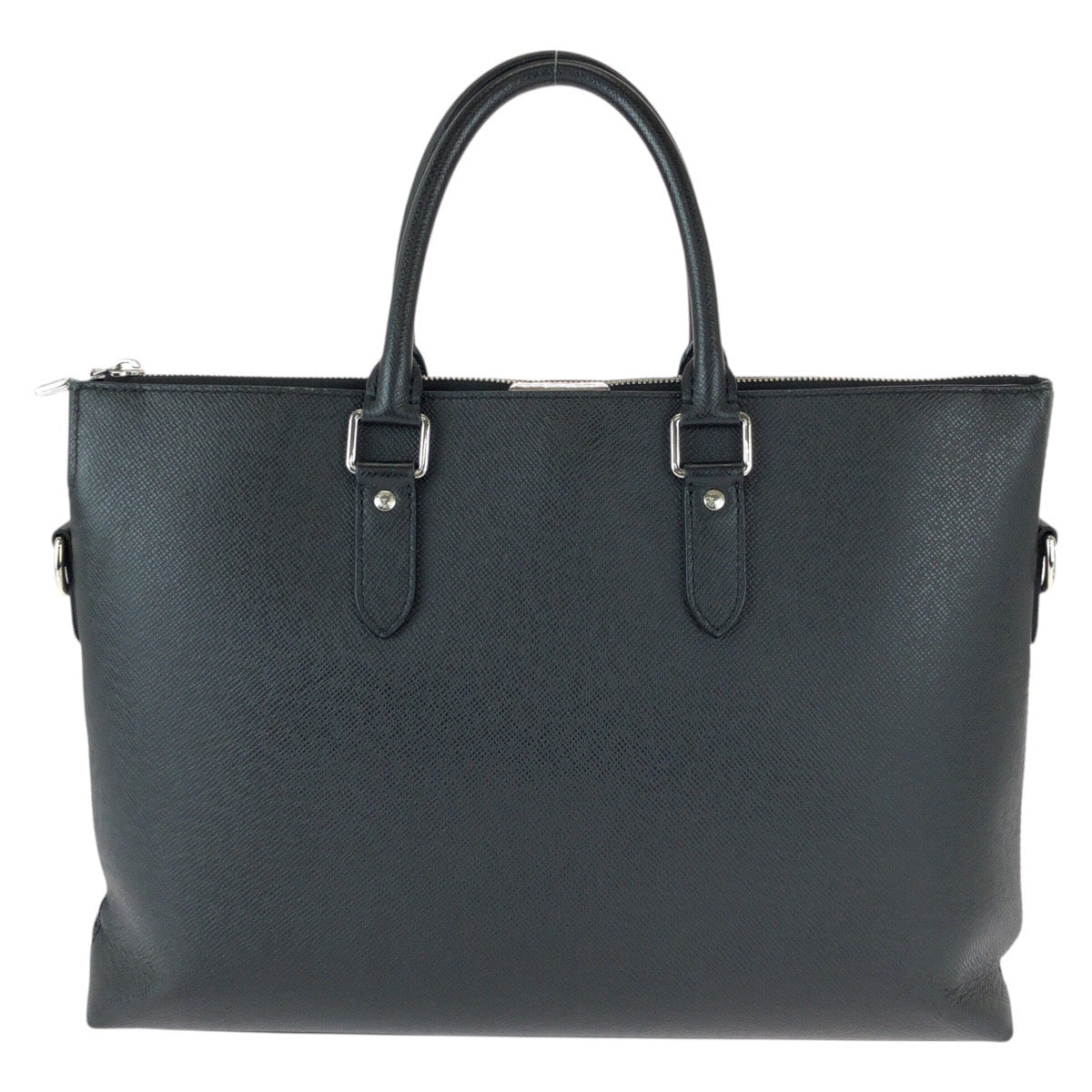 22753
LOUIS VUITTON ルイヴィトン タイガ アントン ブラック 黒 シルバー金具 レザー M33416 ビジネスバッグ ブリーフケース メンズ ABP68