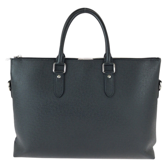 22753
LOUIS VUITTON ルイヴィトン タイガ アントン ブラック 黒 シルバー金具 レザー M33416 ビジネスバッグ ブリーフケース メンズ ABP68