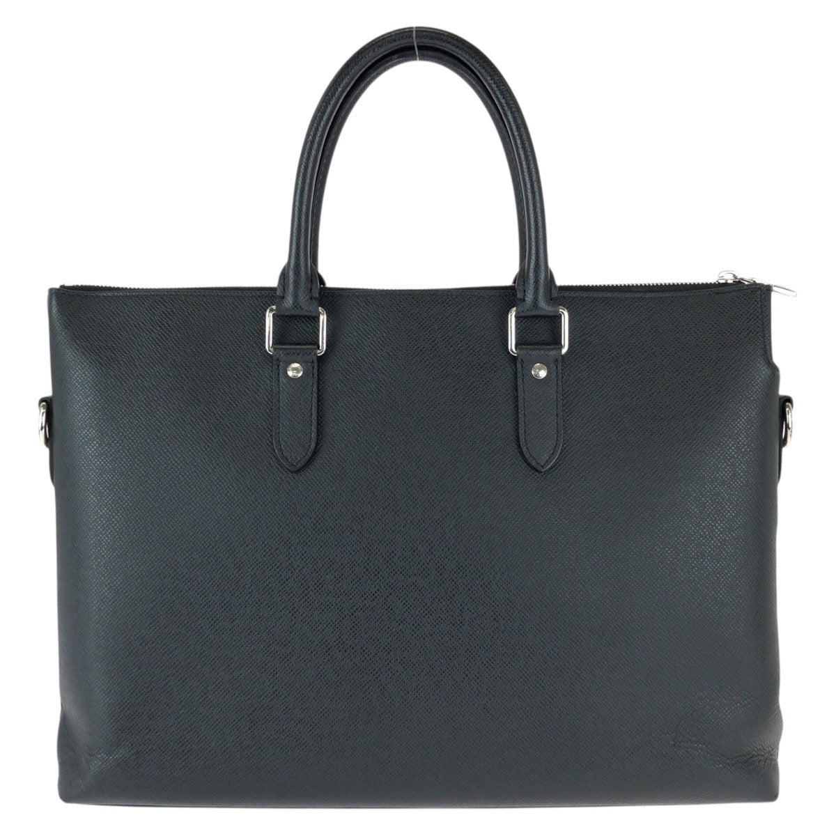 22753
LOUIS VUITTON ルイヴィトン タイガ アントン ブラック 黒 シルバー金具 レザー M33416 ビジネスバッグ ブリーフケース メンズ ABP68