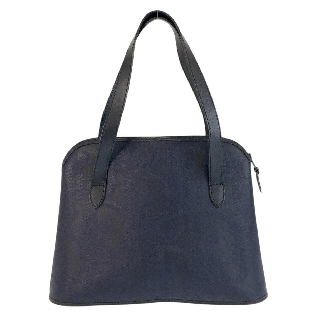 22756
Christian Dior クリスチャンディオール ヴィンテージ トロッター ネイビー ゴールド金具 PVC / レザー ハンドバッグ ショルダーバッグ レディース ABP36